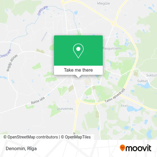 Denomin map