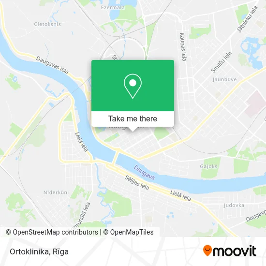Ortoklinika map