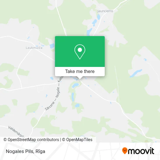 Nogales Pils map