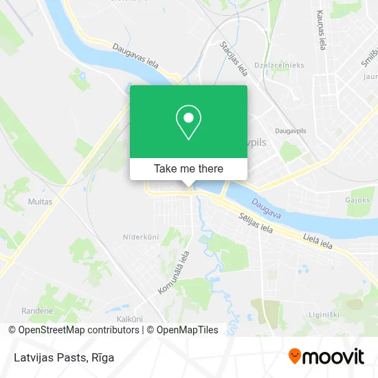 Latvijas Pasts map