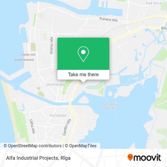 Alfa Industrial Projects map