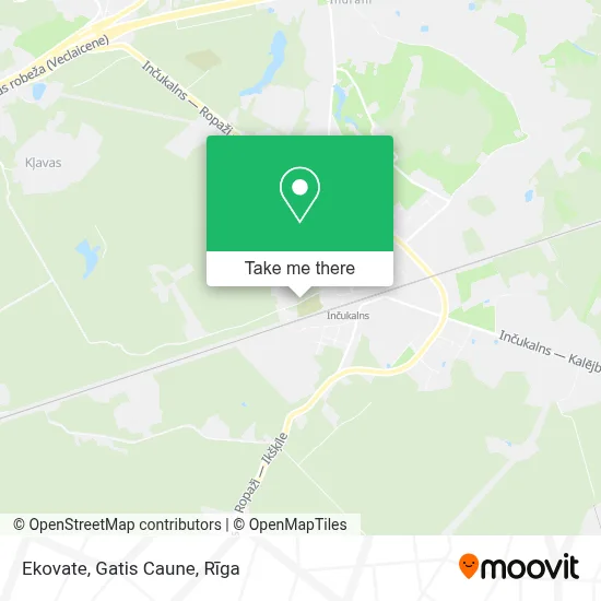Ekovate, Gatis Caune map