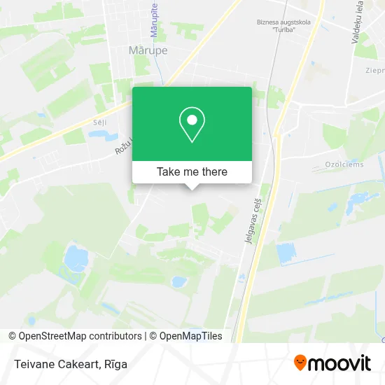 Teivane Cakeart map