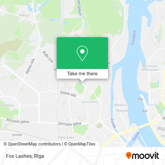 Fox Lashes map