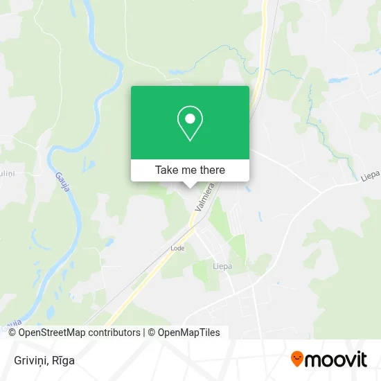 Griviņi map