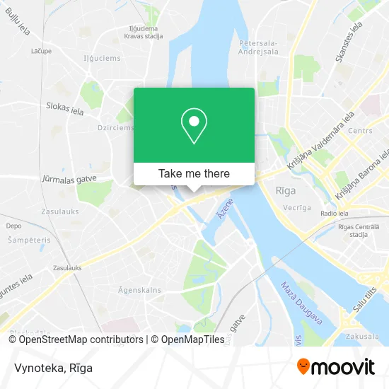 Vynoteka map