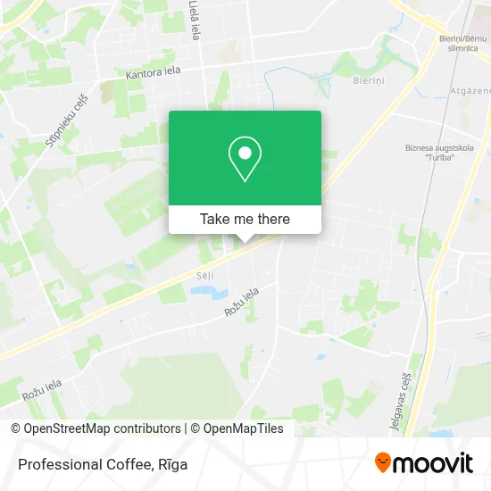 Professional Coffee map