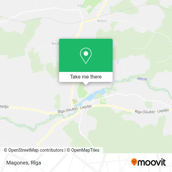 Magones map