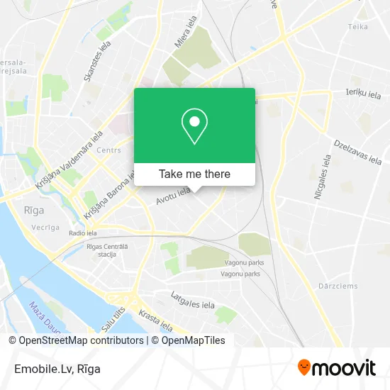 Emobile.Lv map