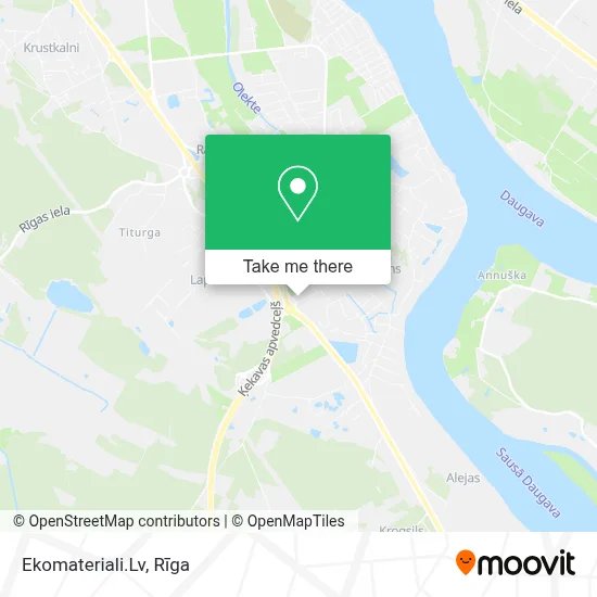 Ekomateriali.Lv map
