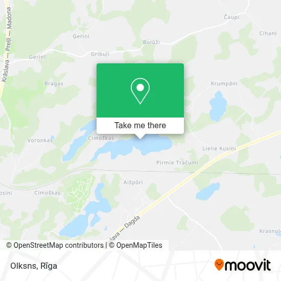 Olksns map