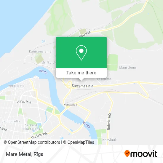 Mare Metal map