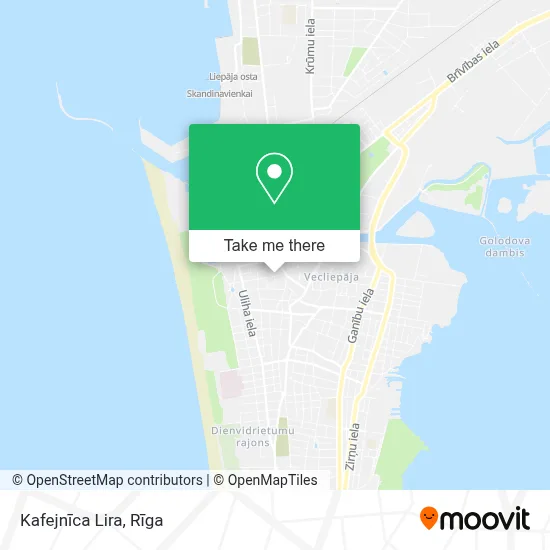 Kafejnīca Lira map