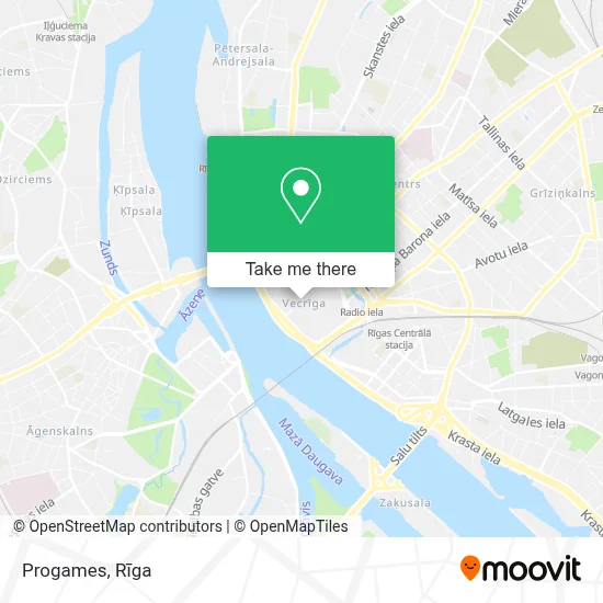 Progames map