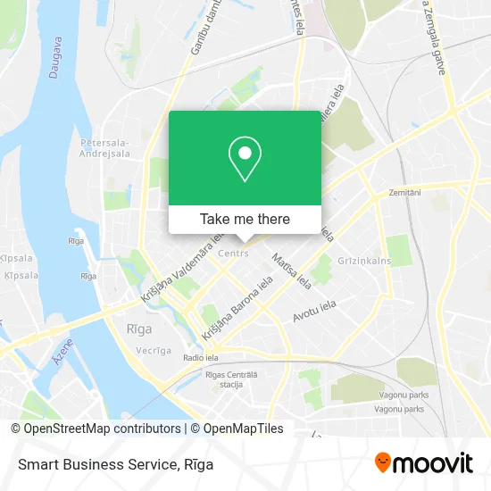 Smart Business Service map