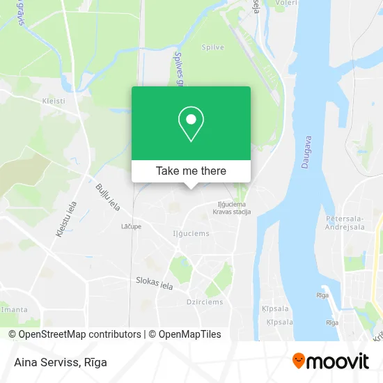 Aina Serviss map