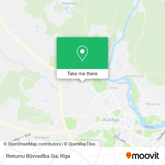 Rietumu Būvvadība Sia map