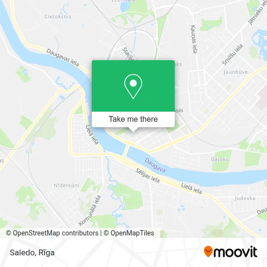 Saledo map