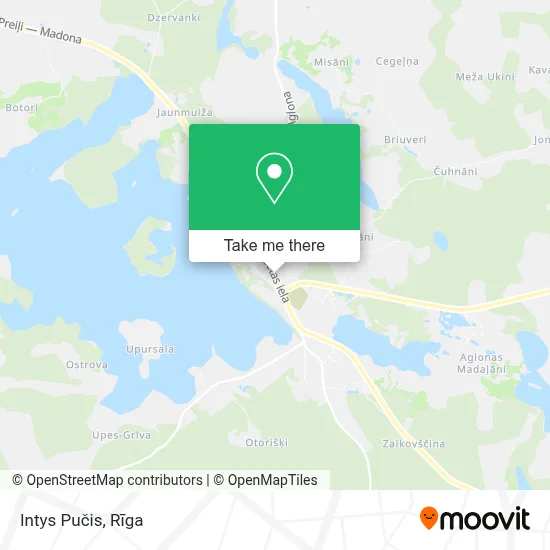 Intys Pučis map