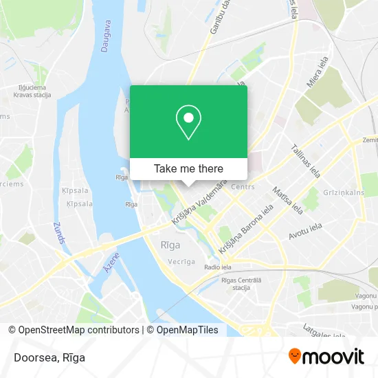 Doorsea map