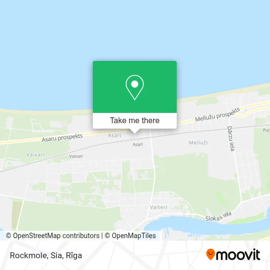 Rockmole, Sia map
