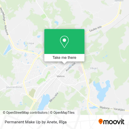 Permanent Make Up by Anete map