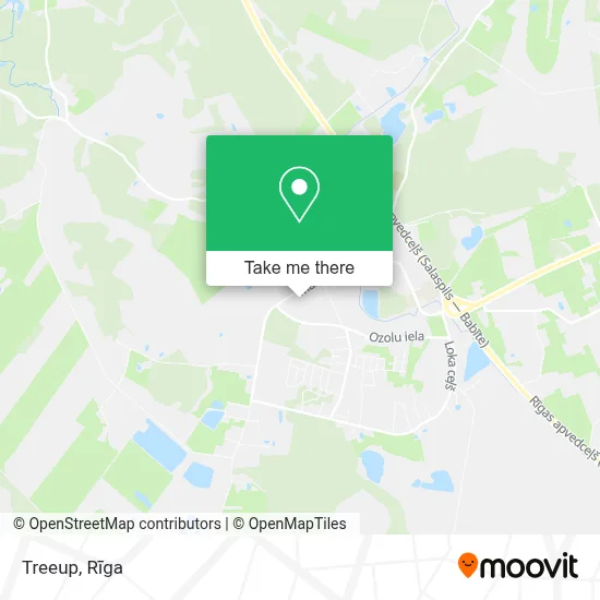 Treeup map