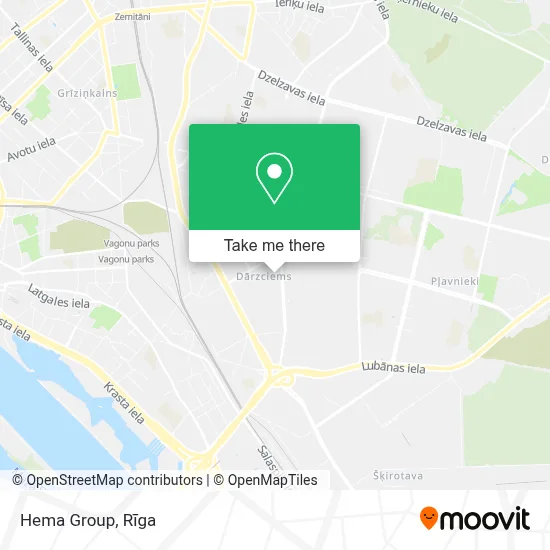 Hema Group map