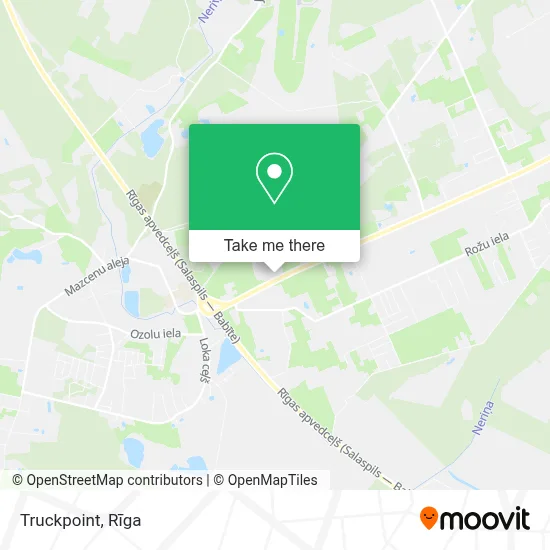 Truckpoint map