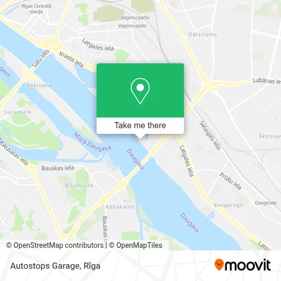 Autostops Garage map