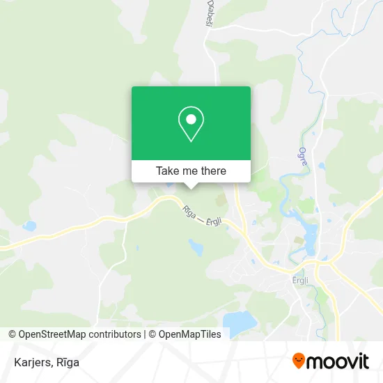 Karjers map