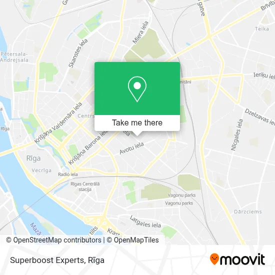 Superboost Experts map