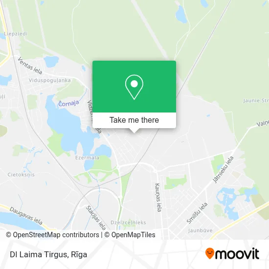 Dl Laima Tirgus map