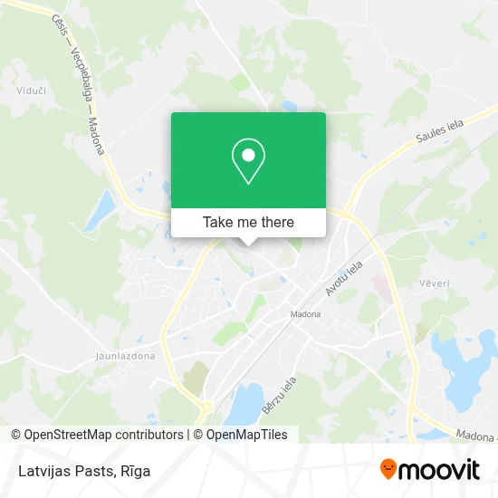 Latvijas Pasts map