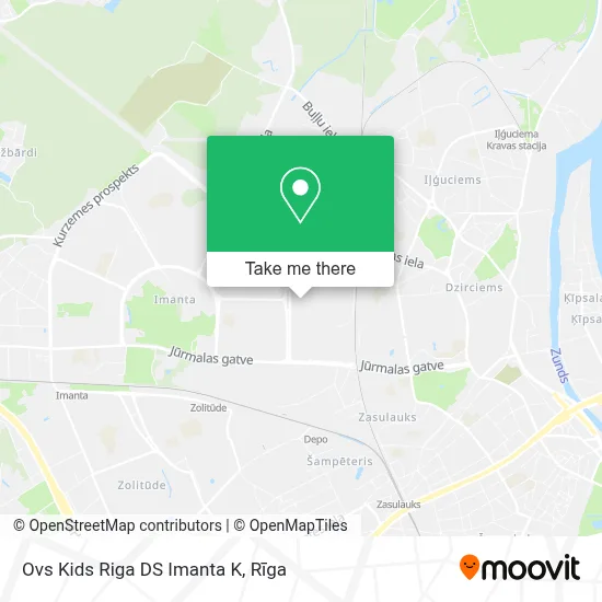 Ovs Kids Riga DS Imanta K map