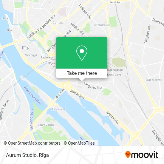 Aurum Studio map