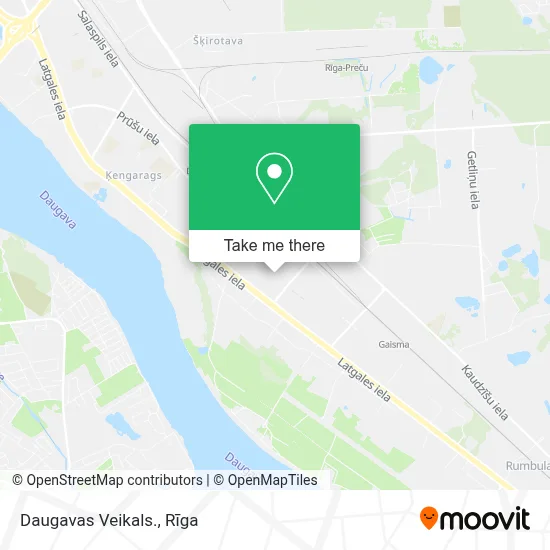 Daugavas Veikals. map