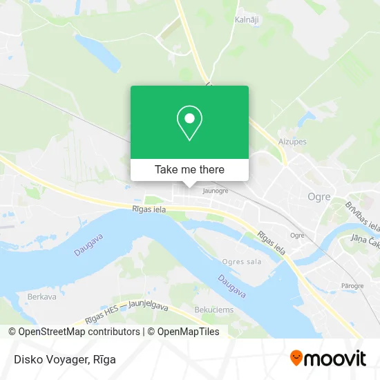 Disko Voyager map