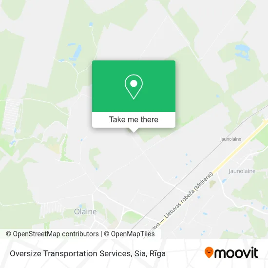 Oversize Transportation Services, Sia map