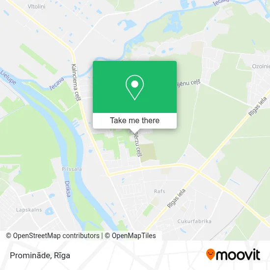Promināde map