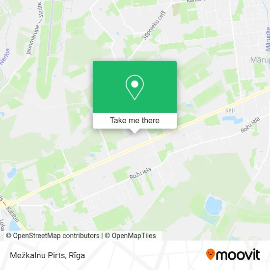 Mežkalnu Pirts map