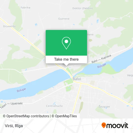 Virši map