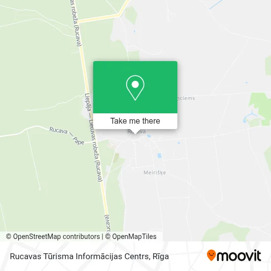 Rucavas Tūrisma Informācijas Centrs map