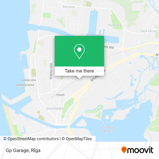 Gp Garage map
