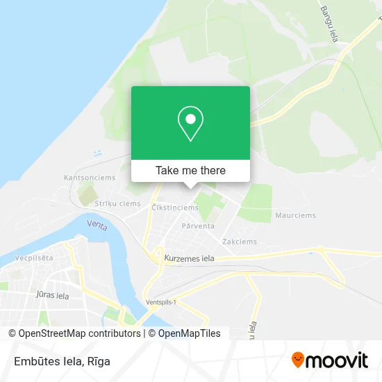 Embūtes Iela map