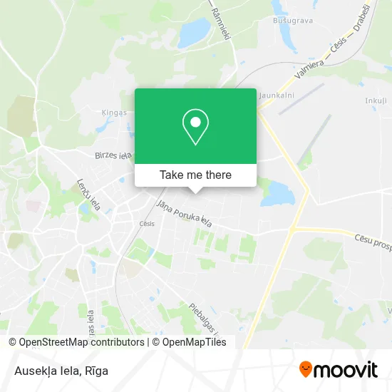 Ausekļa Iela map