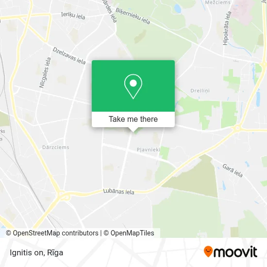 Ignitis on map