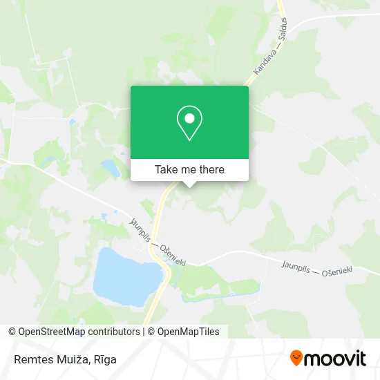 Remtes Muiža map