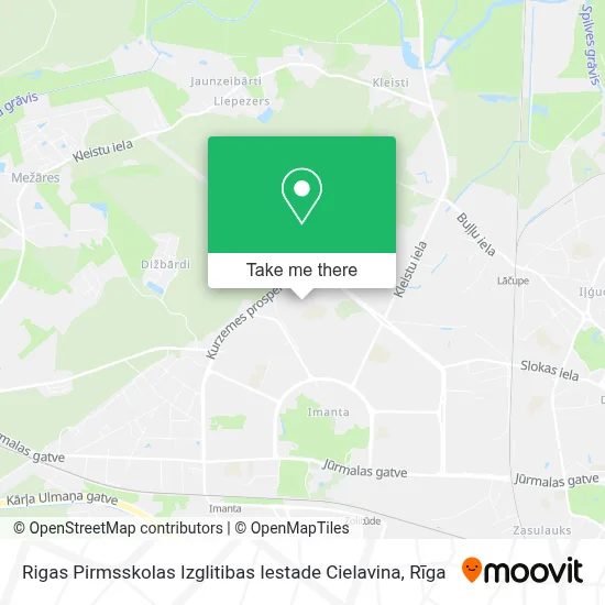 Rigas Pirmsskolas Izglitibas Iestade Cielavina map