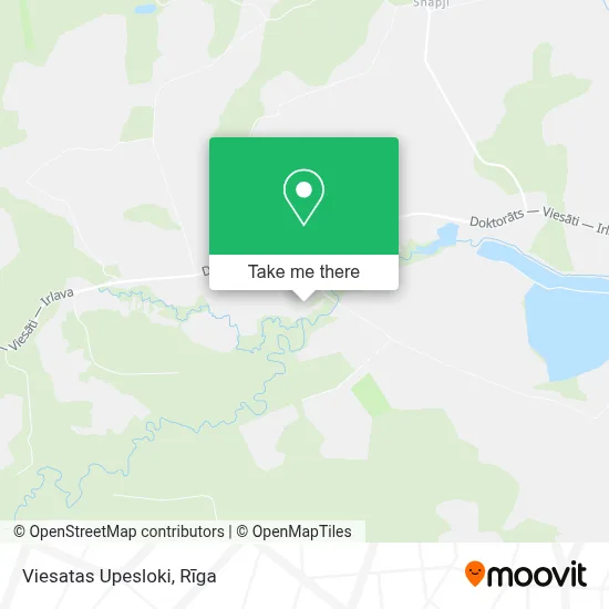 Viesatas Upesloki map